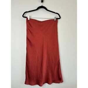 Forgotten Grace Rust Maxi Skirt